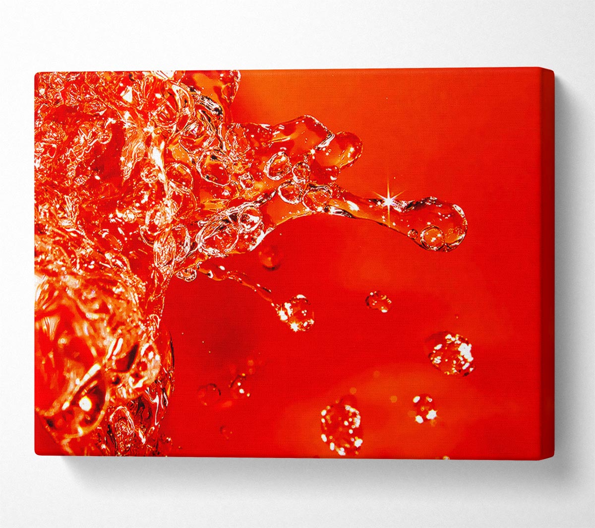 Orange Water Splash