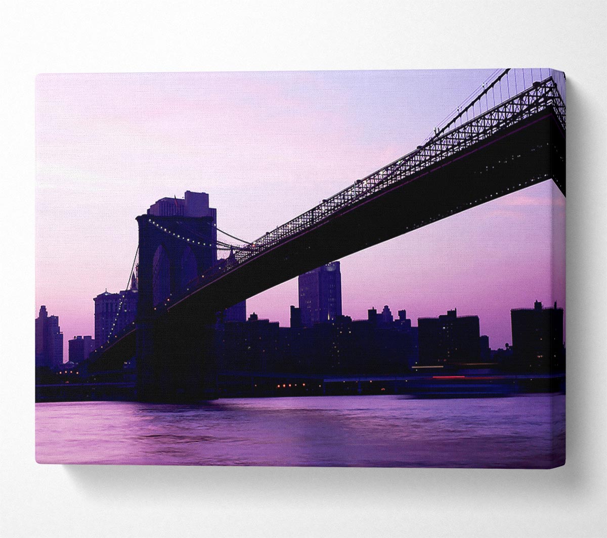 Brooklyn Bridge Purple Hue