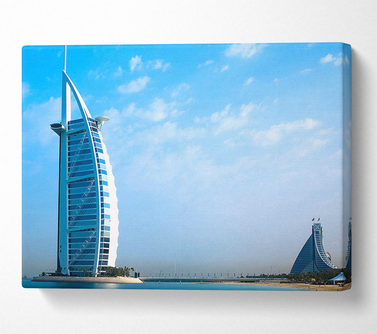 Burj Al Arab Dubai In The Morning Sky