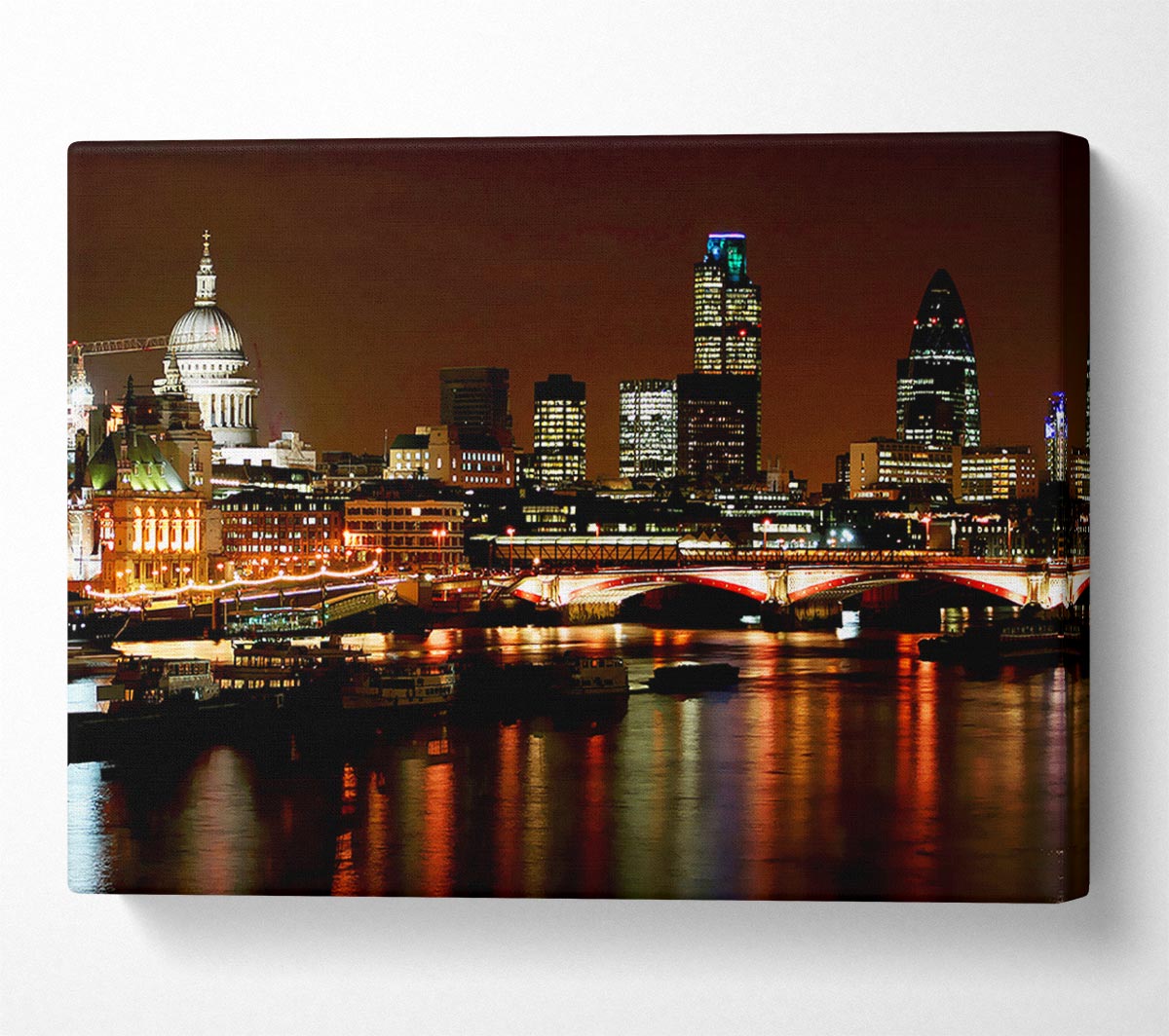 London Thames Night Lights