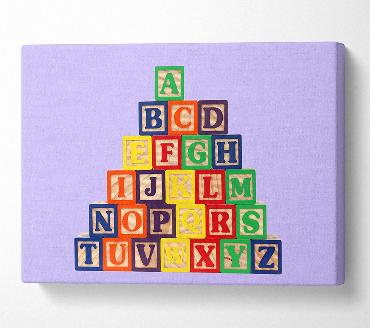 Alphabet Blocks Lilac