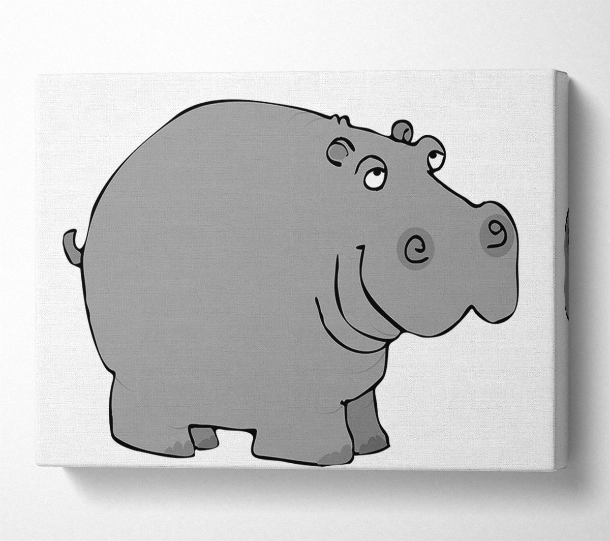 Big Fat Hippo White