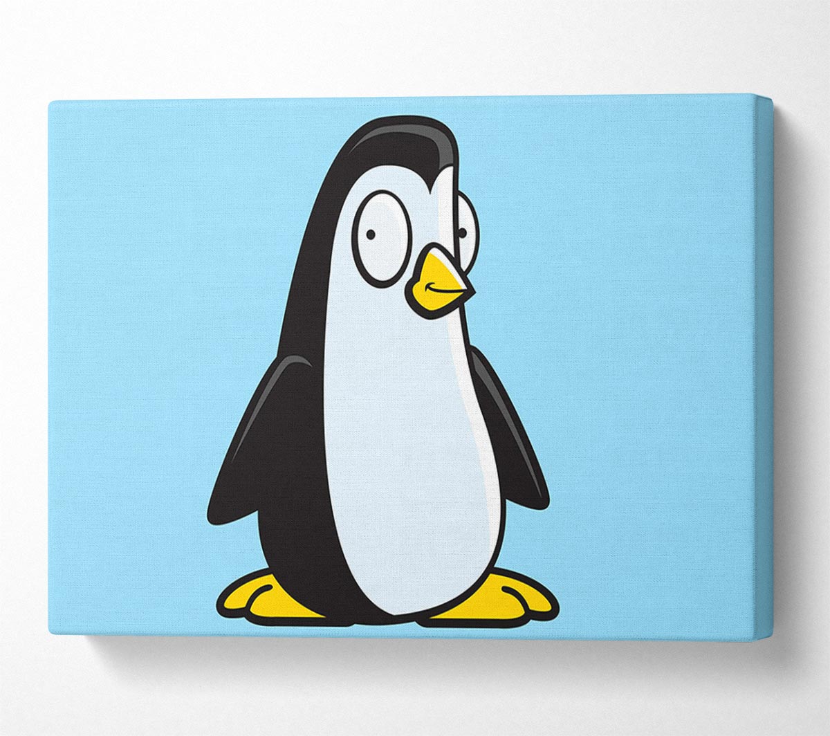 Funny Penguin Baby Blue