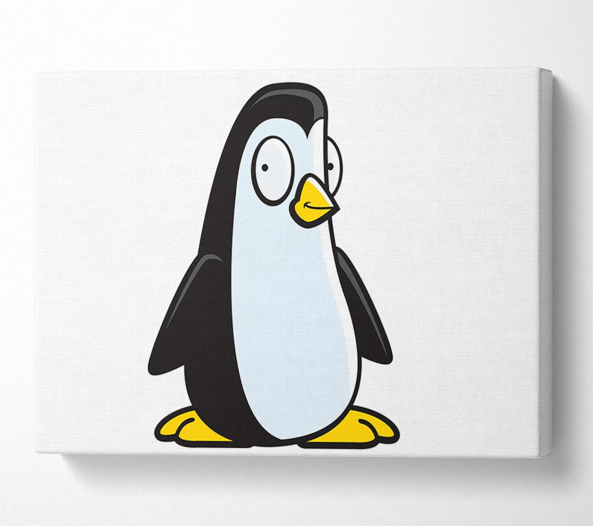 Funny Penguin White