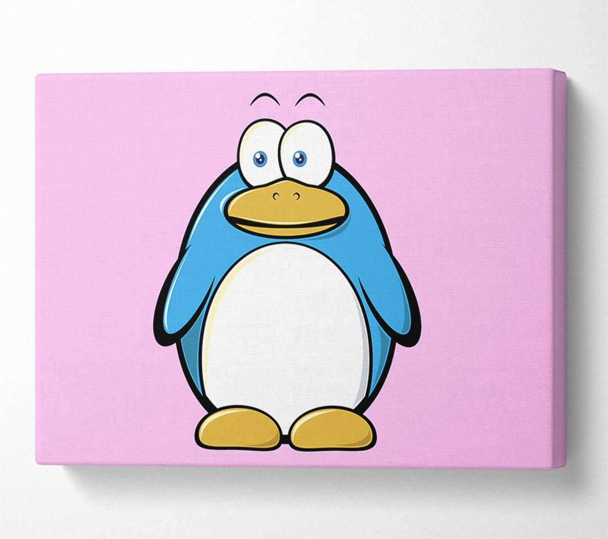 Funny Penquin Standing Pink