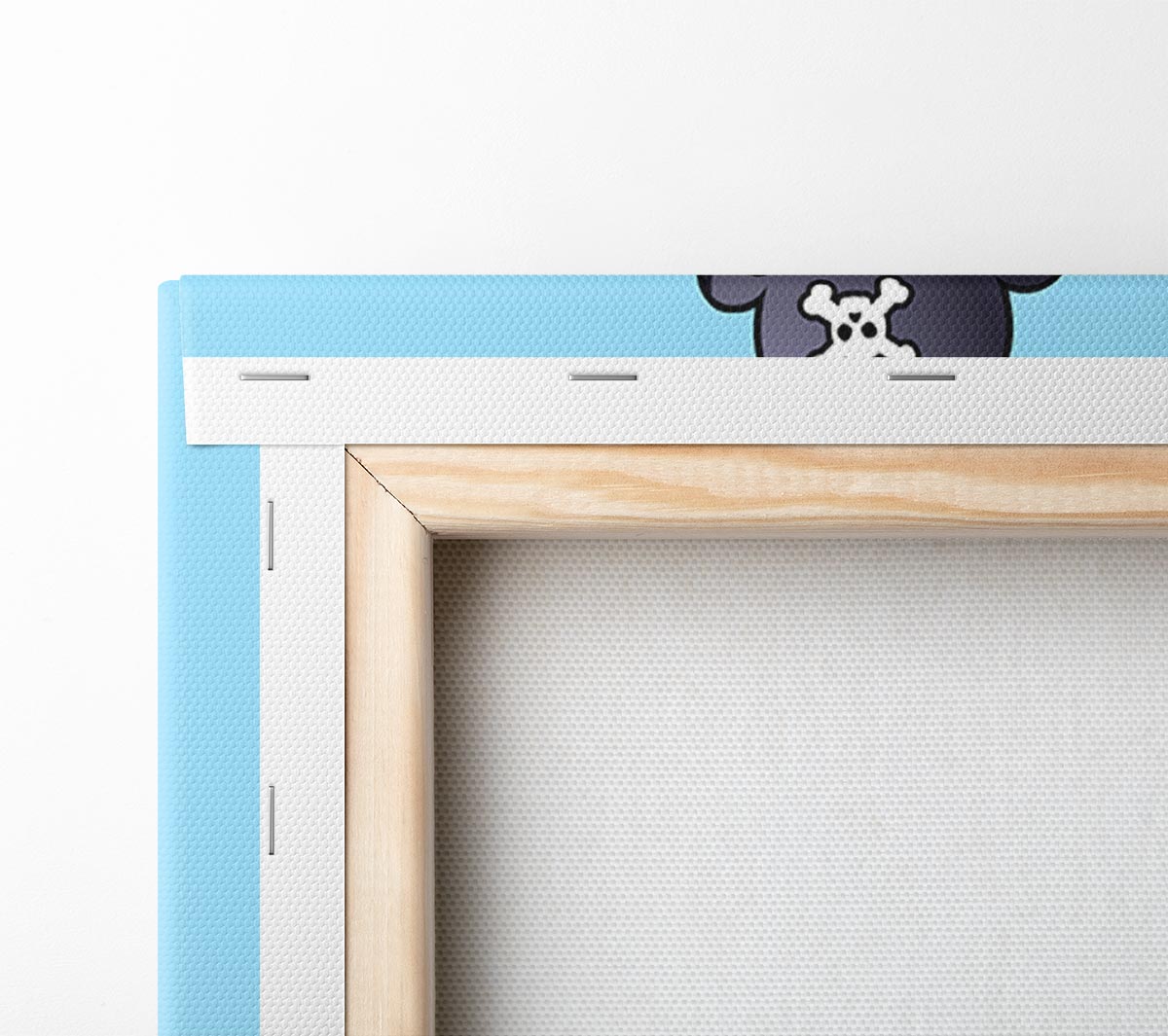 Pirate Parrot Eyepatch Baby Blue