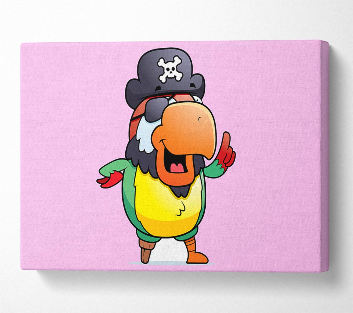 Pirate Parrot Eyepatch Pink