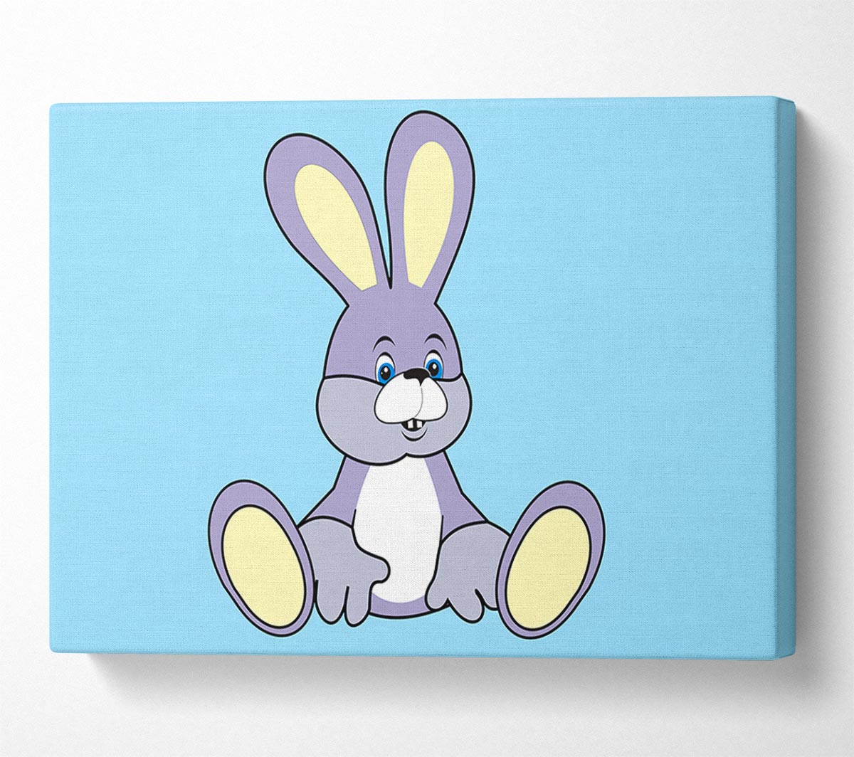 Rabbit Sitting Down Baby Blue