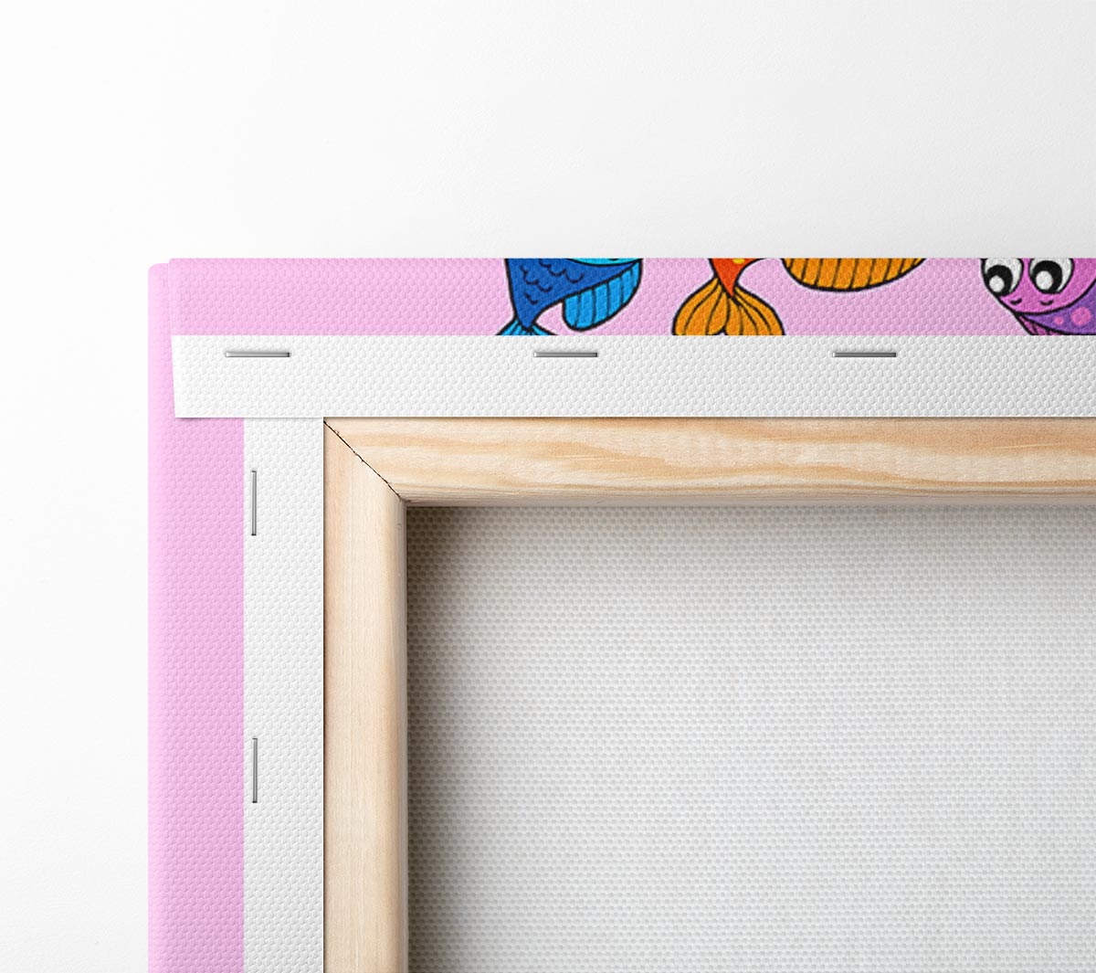 Shark And Fish Pink