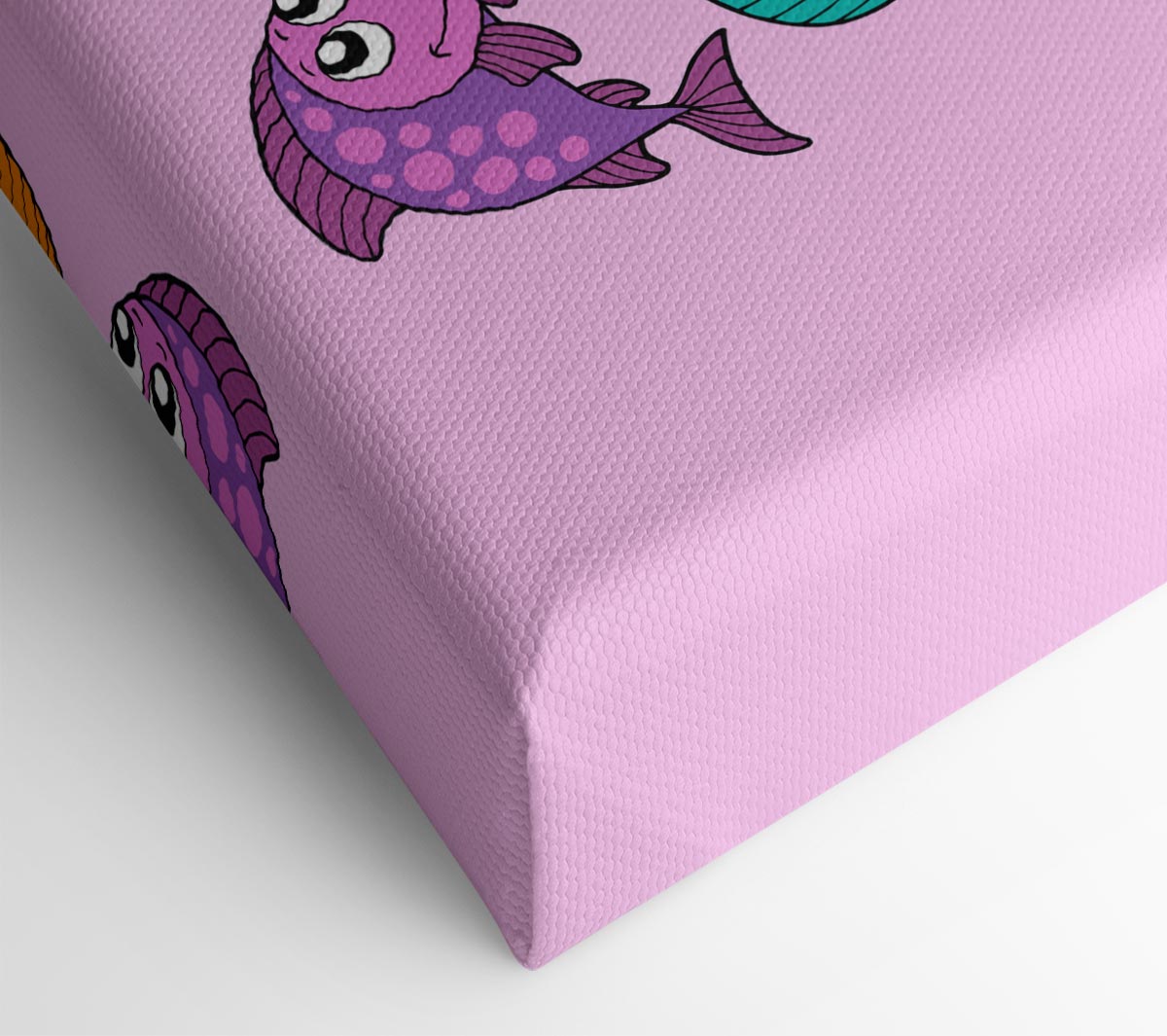 Shark And Fish Pink