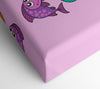 Shark And Fish Pink