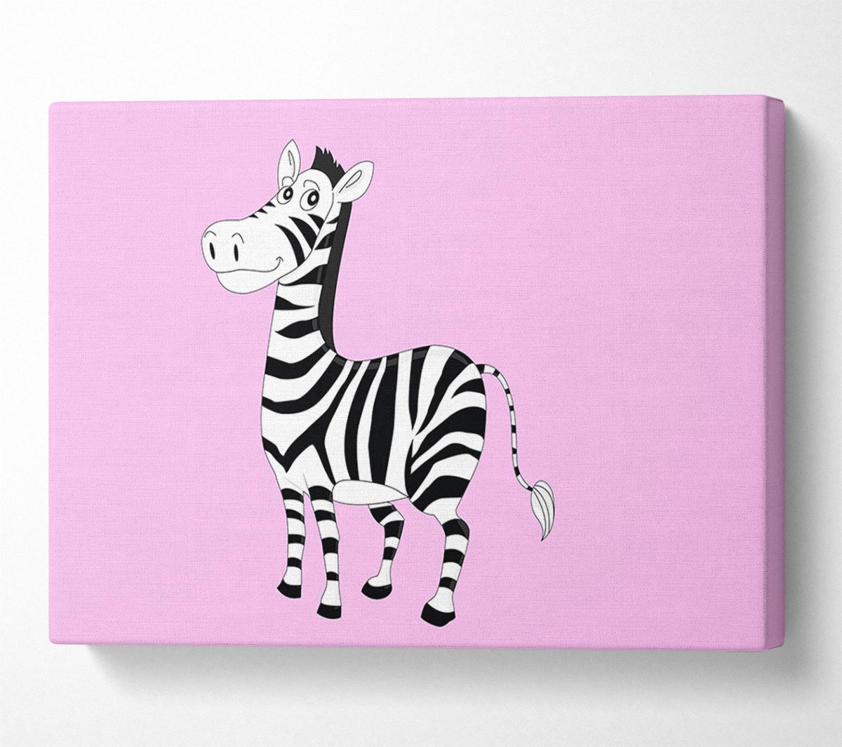 Standing Zebra Pink