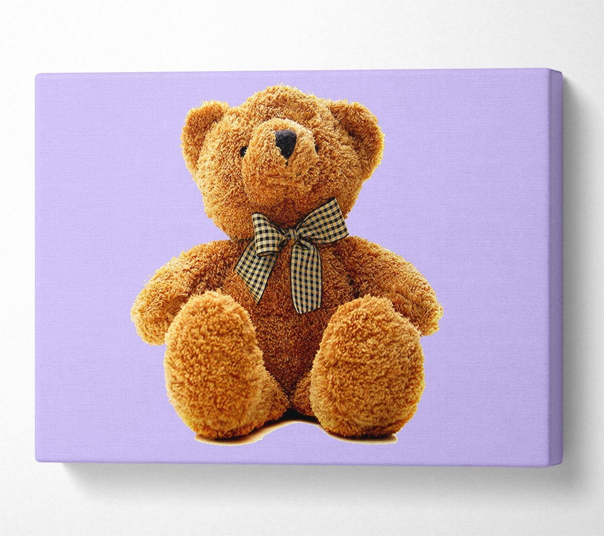 Teddy Bear Bow Lilac