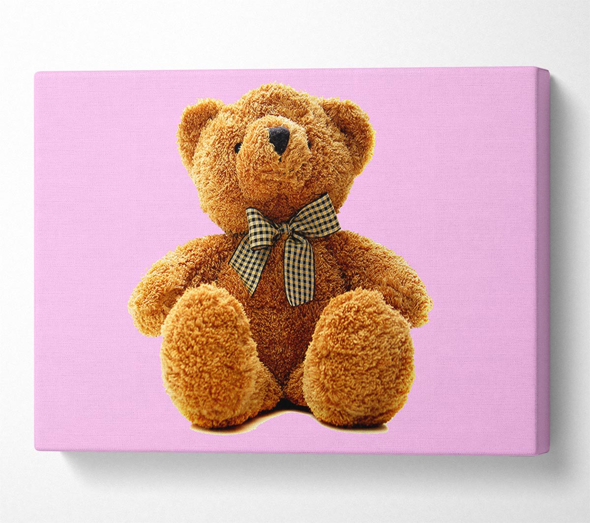 Teddy Bear Bow Pink