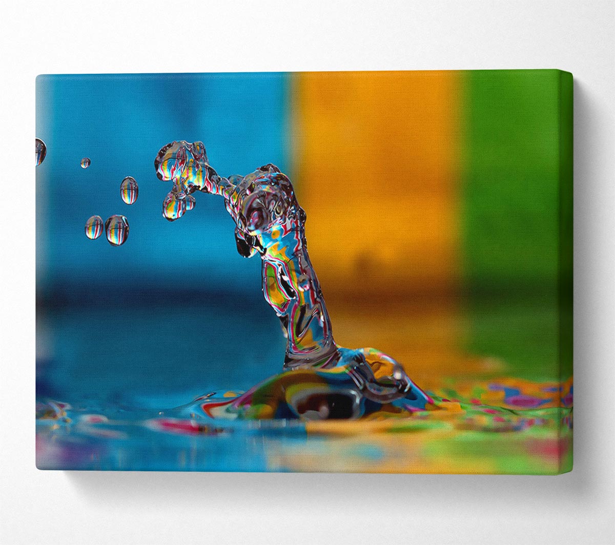 Colourful Water Splash