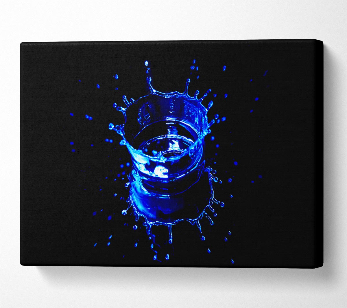 Electric Blue Water Drop