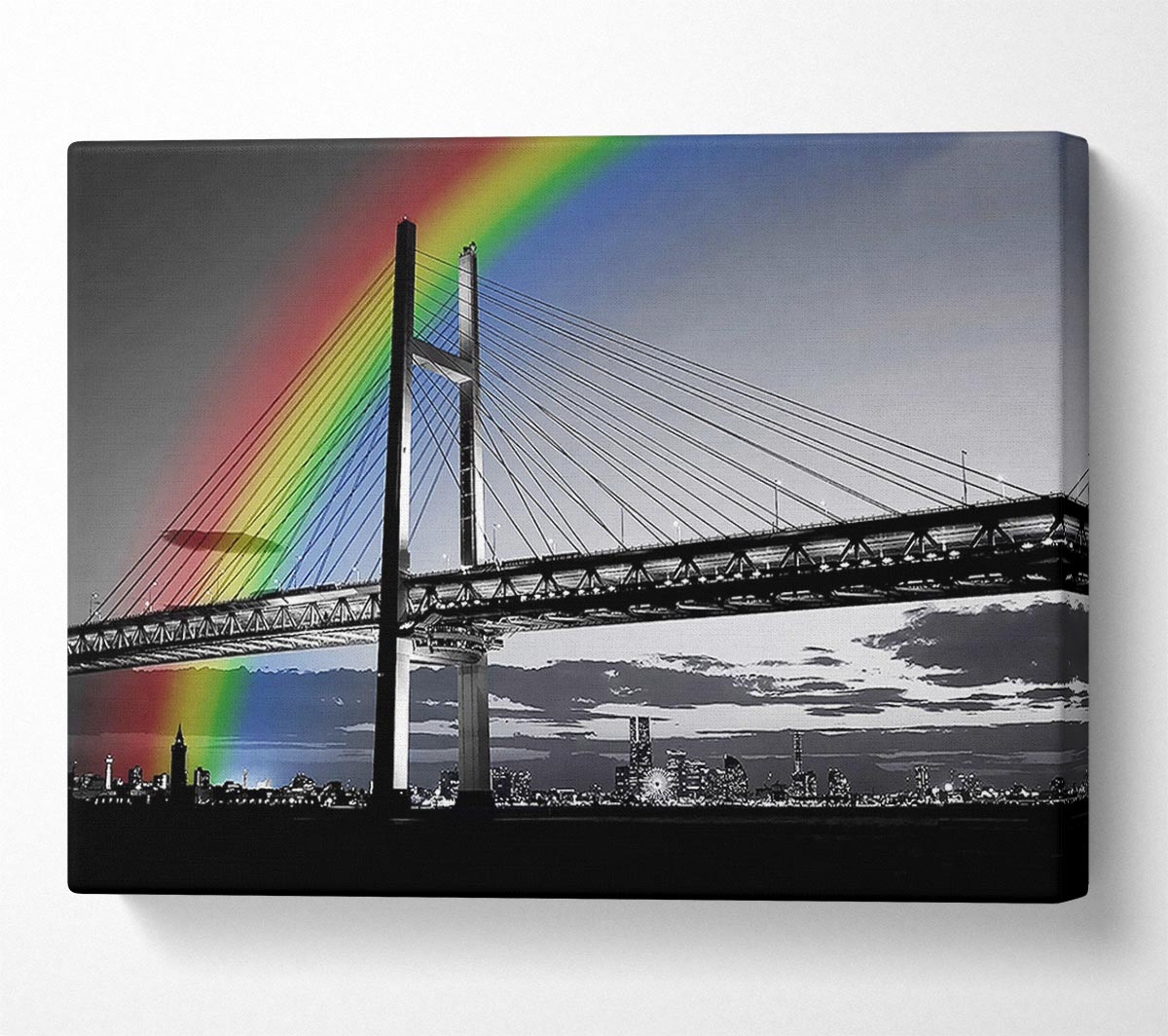 NYC Rainbow Bridge B n W