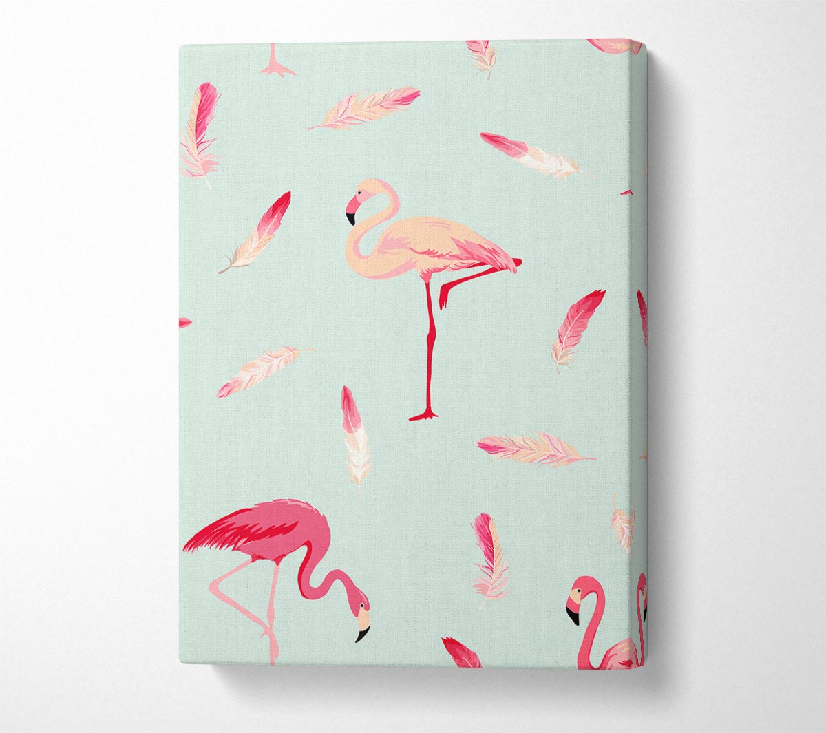 Pink Flamingo Feathers