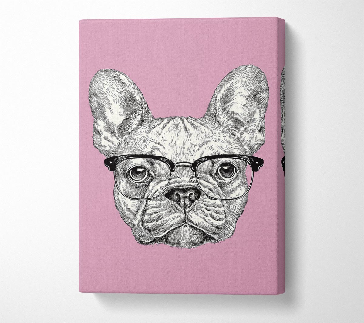 French Bulldog In Glasses