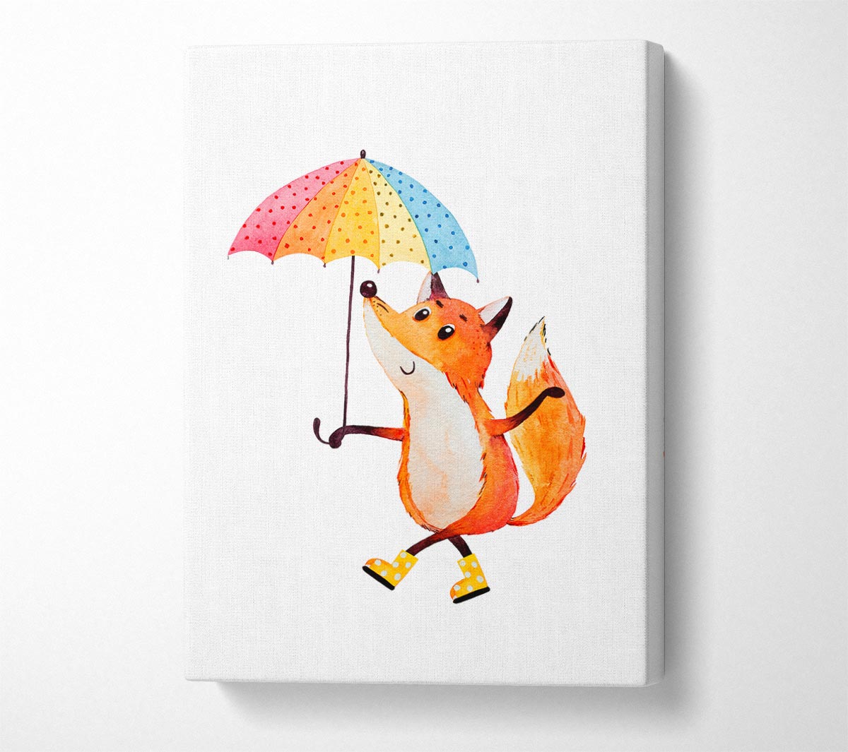 Foxy In The Rain