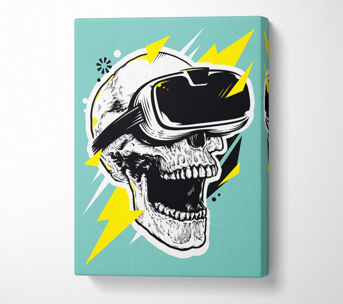 Video Game Shocked Skull