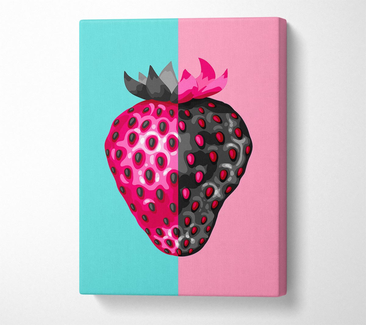 Pop Art Strawberry