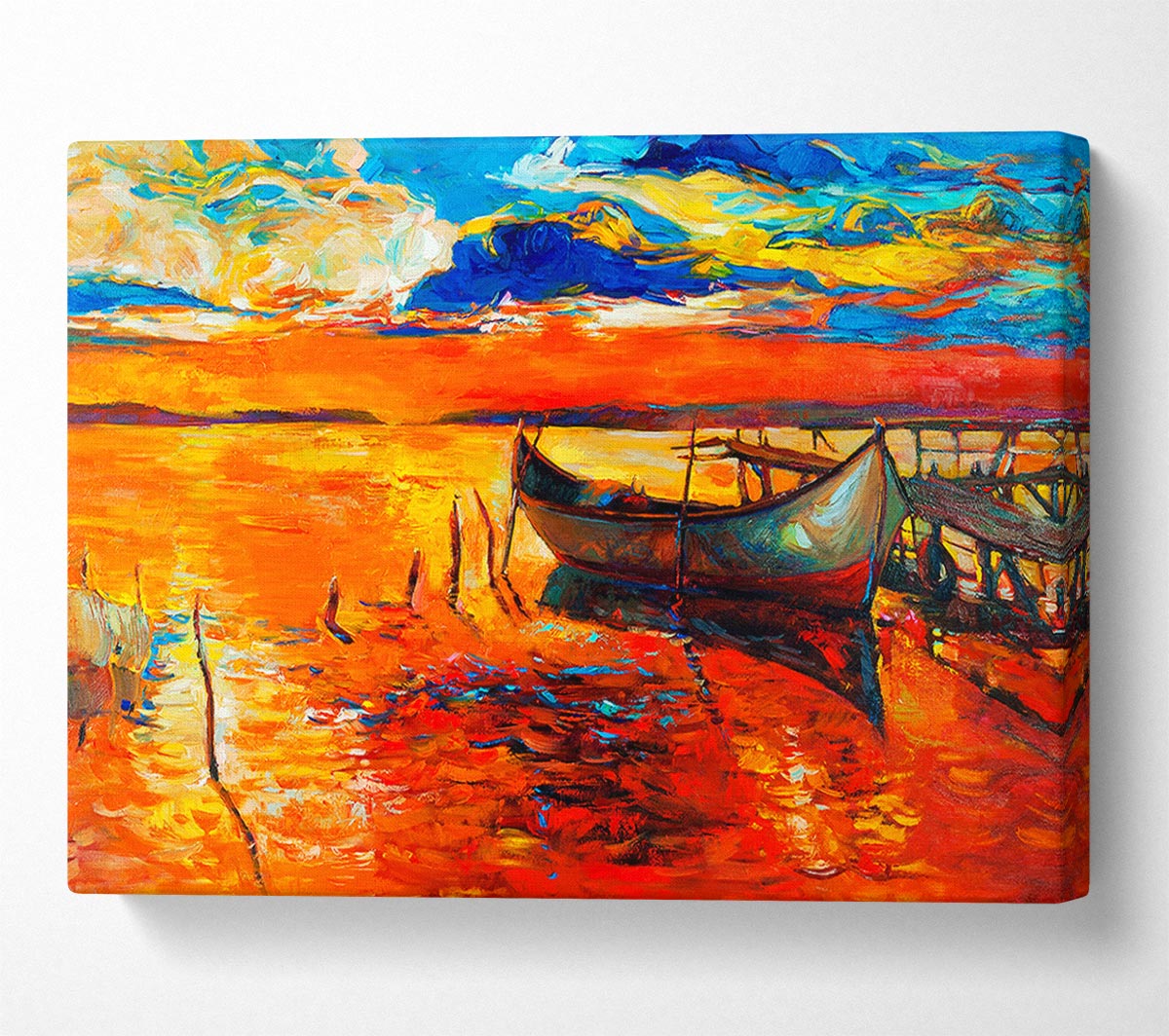 Fire Orange Waters