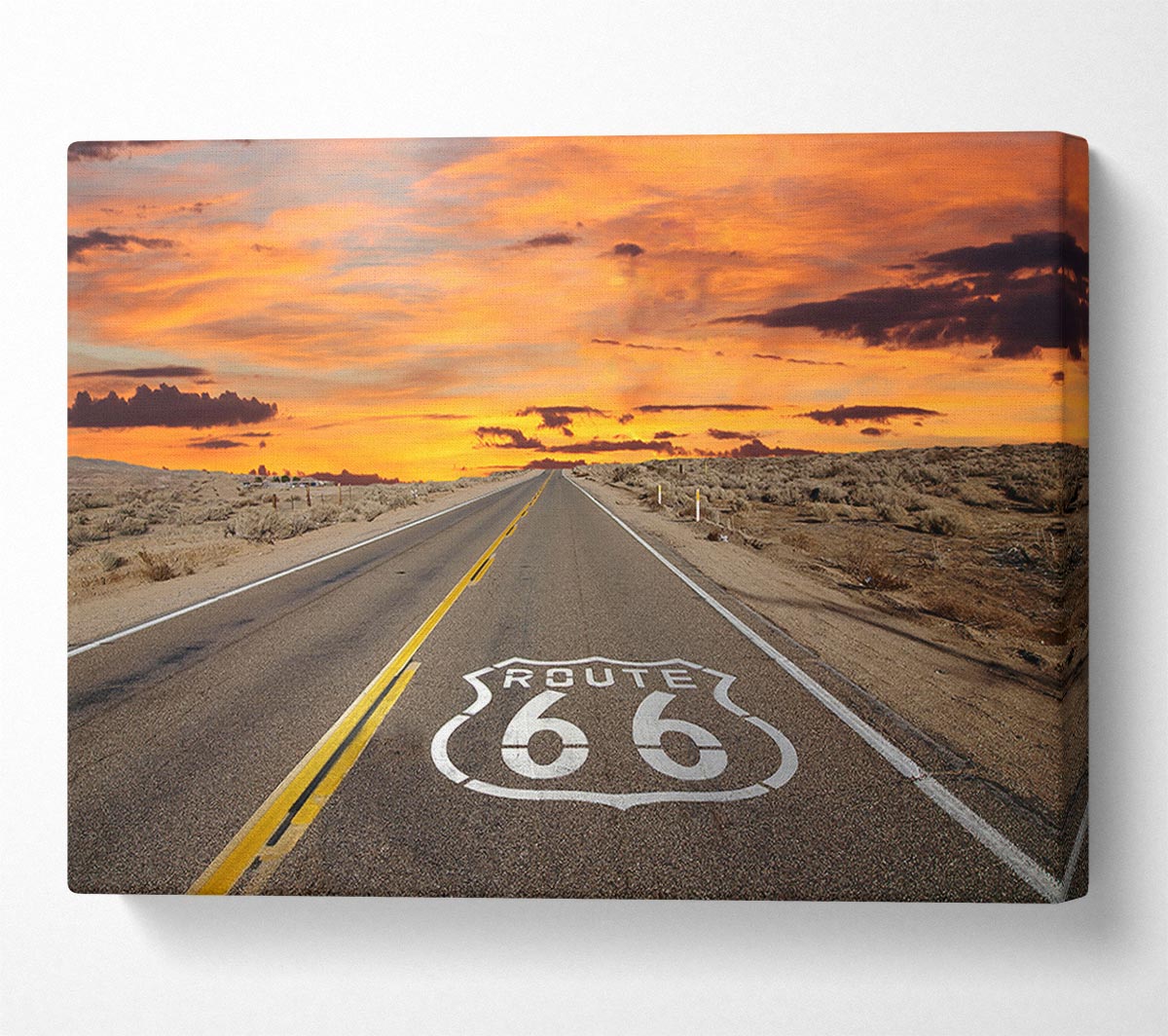 Route 66 Sunset