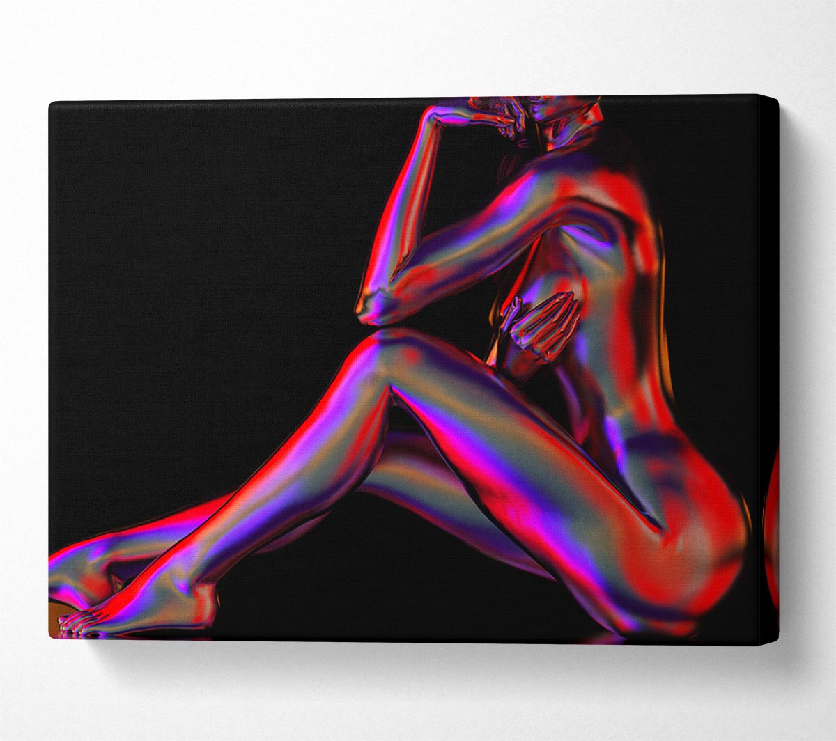 Neon Naked Body