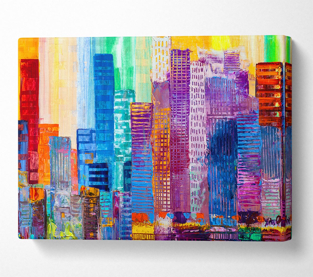 City of colour acrylic paint