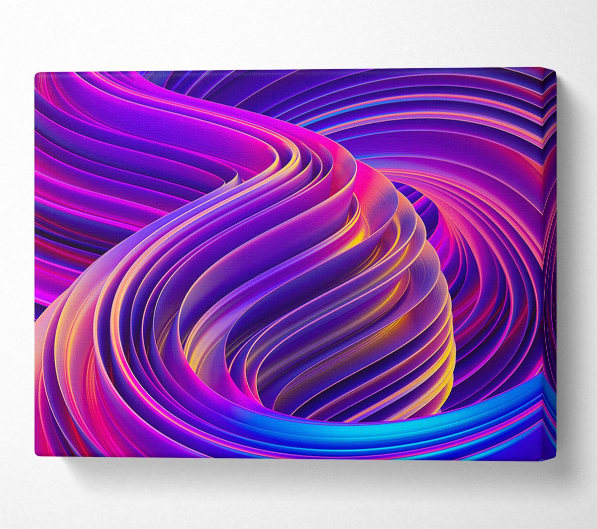 Purple and blue swirl