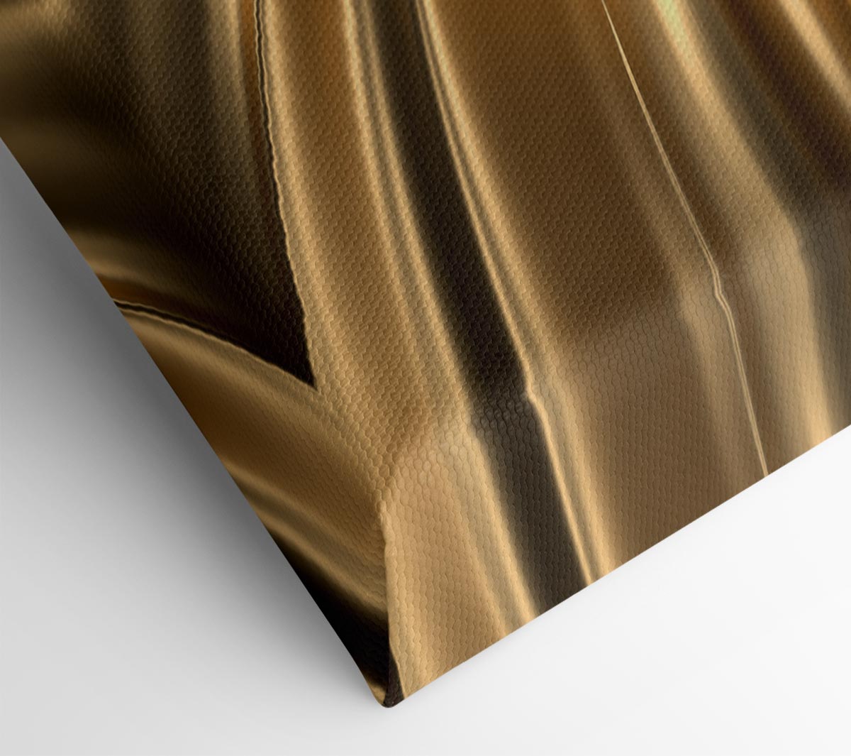 Gold textured fabric