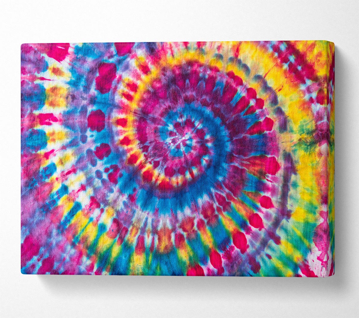 Spiral tie dye