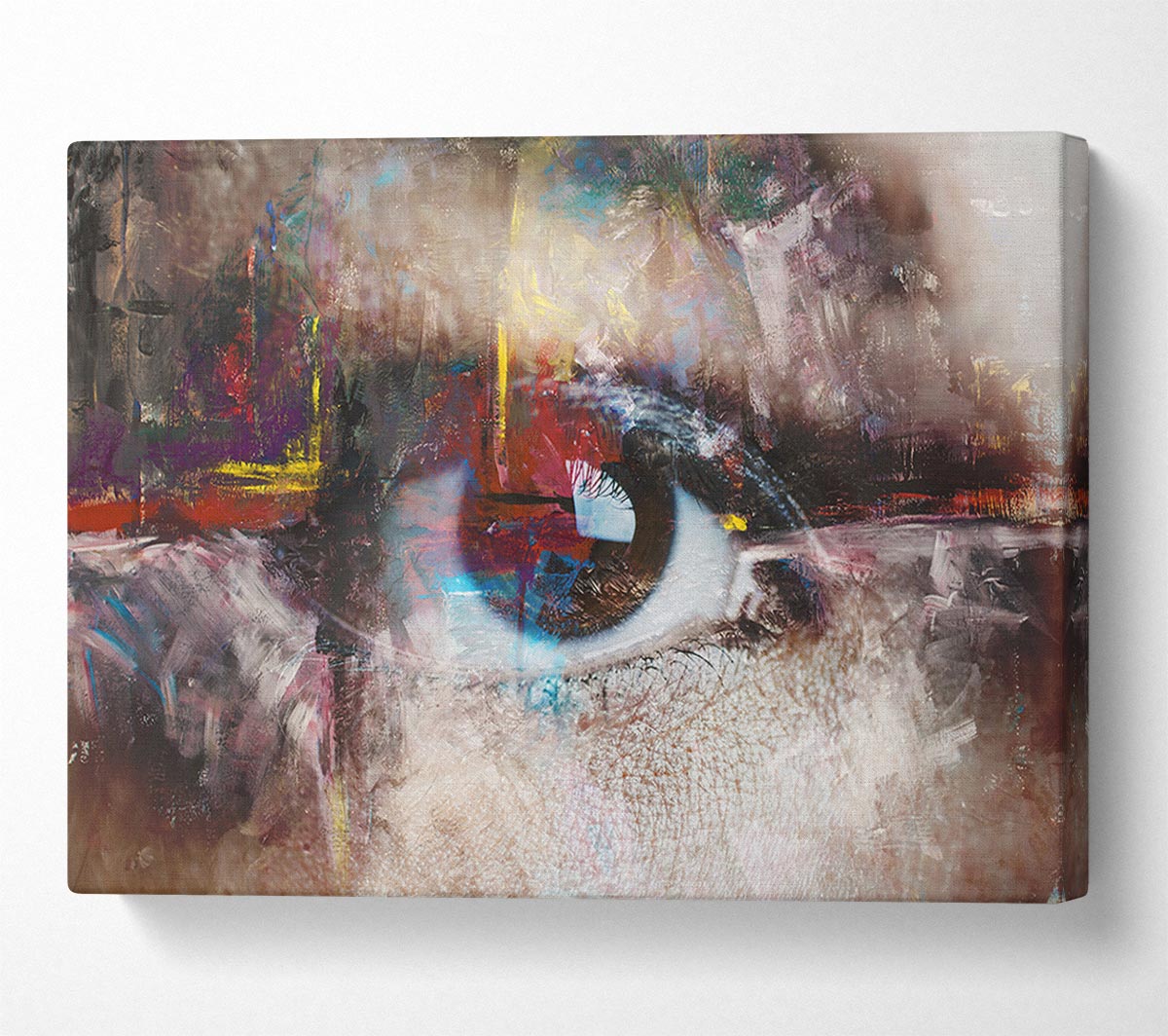 Abstract Painting and eye