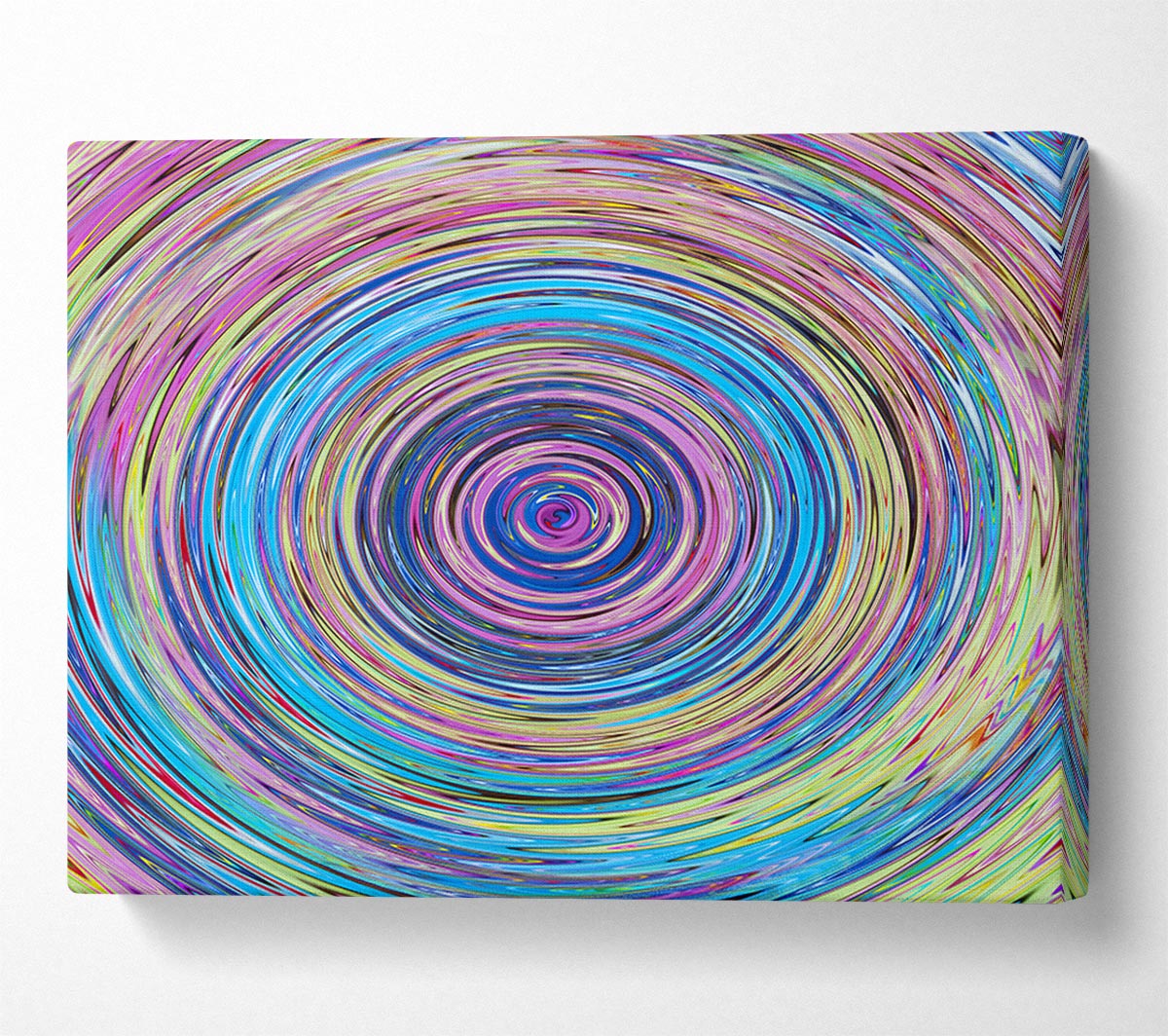 Circular colour ripples