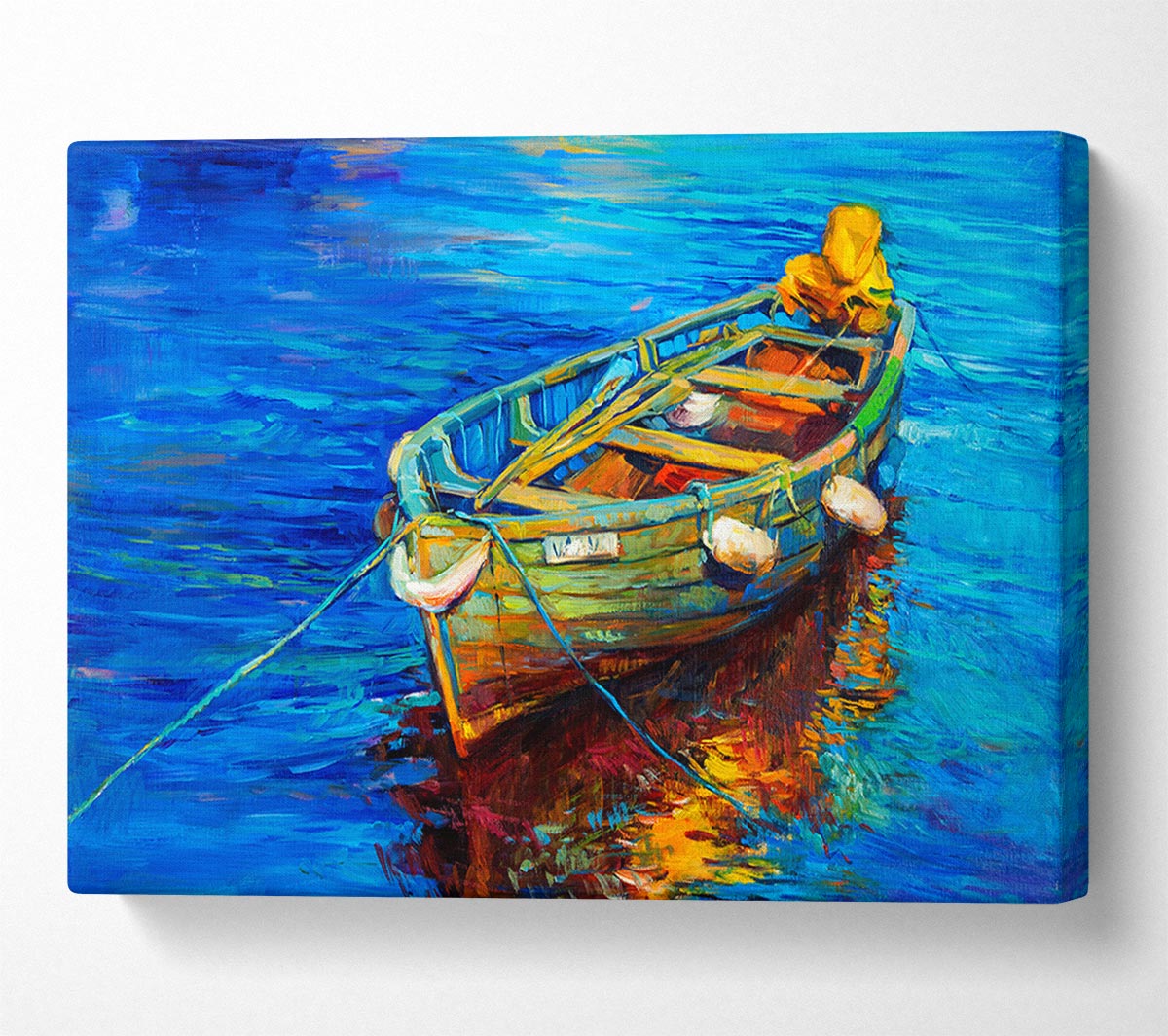 Fishing boat illiustration