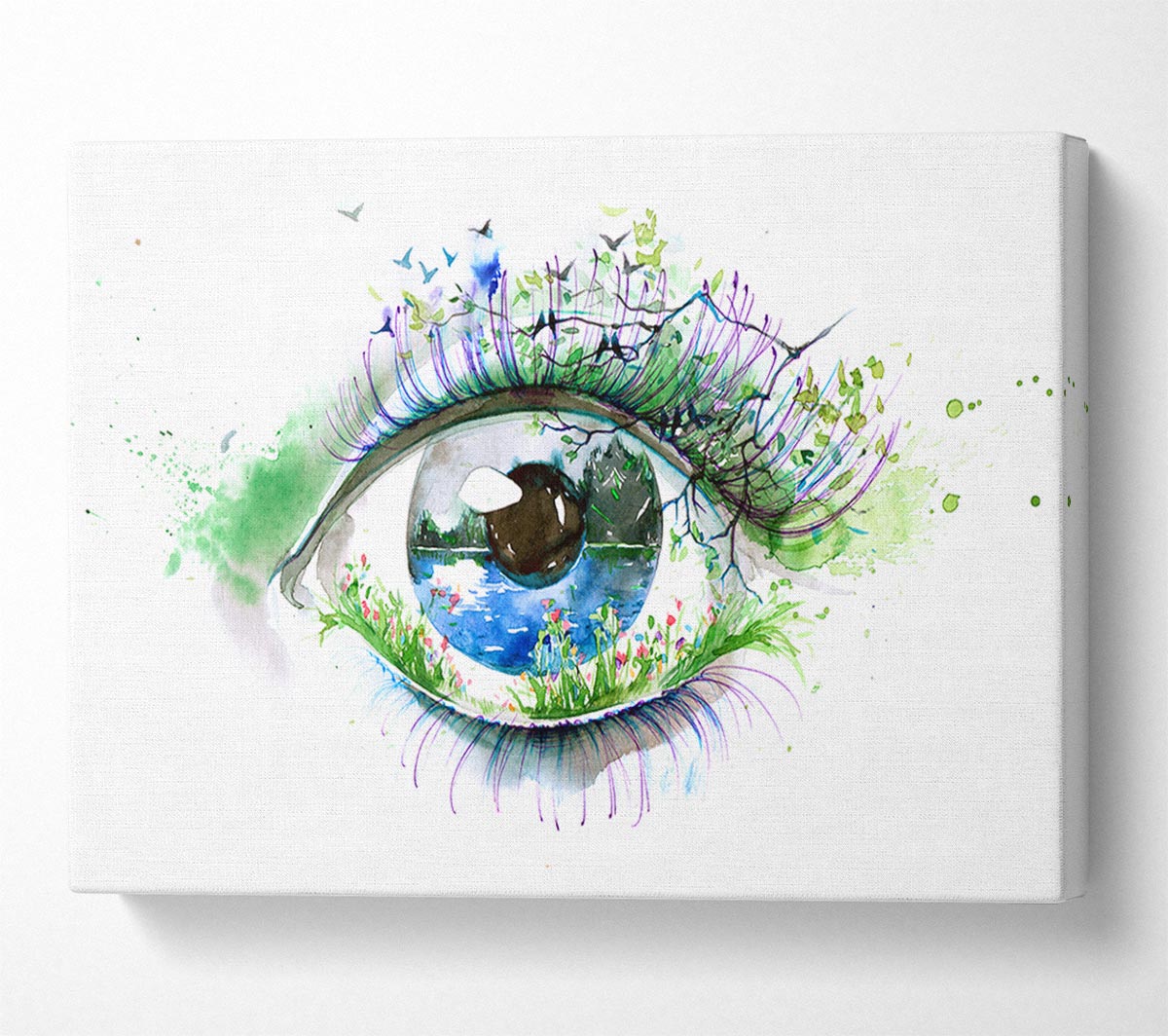 Watercolour Nature Eye