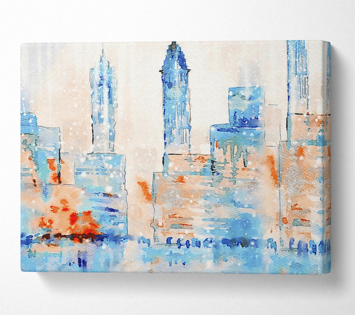 Hazy Streets Of New York