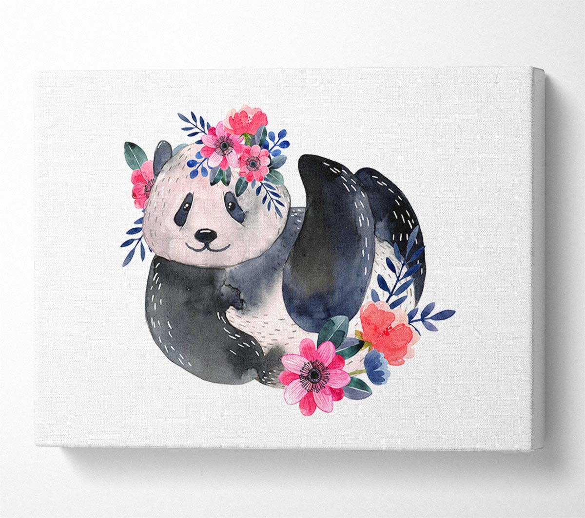 Cute Floral Panda