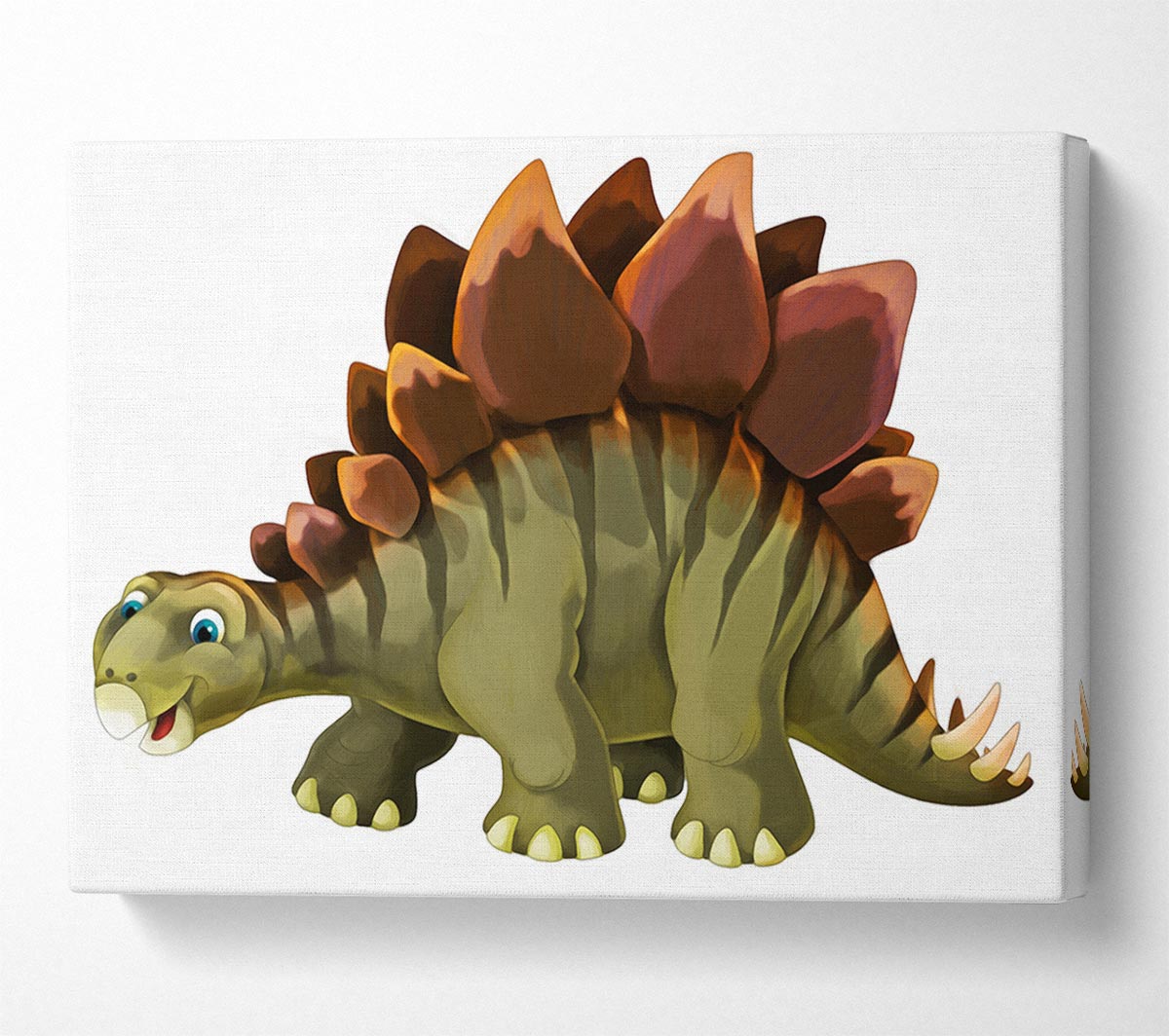 The Happy Stegosaurus