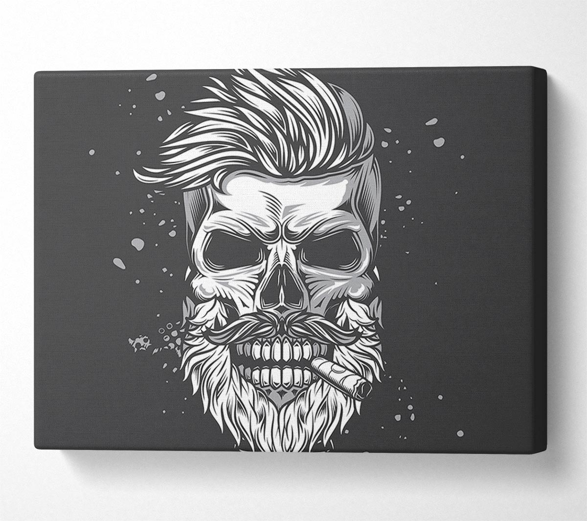 Cigar Smoking Skull