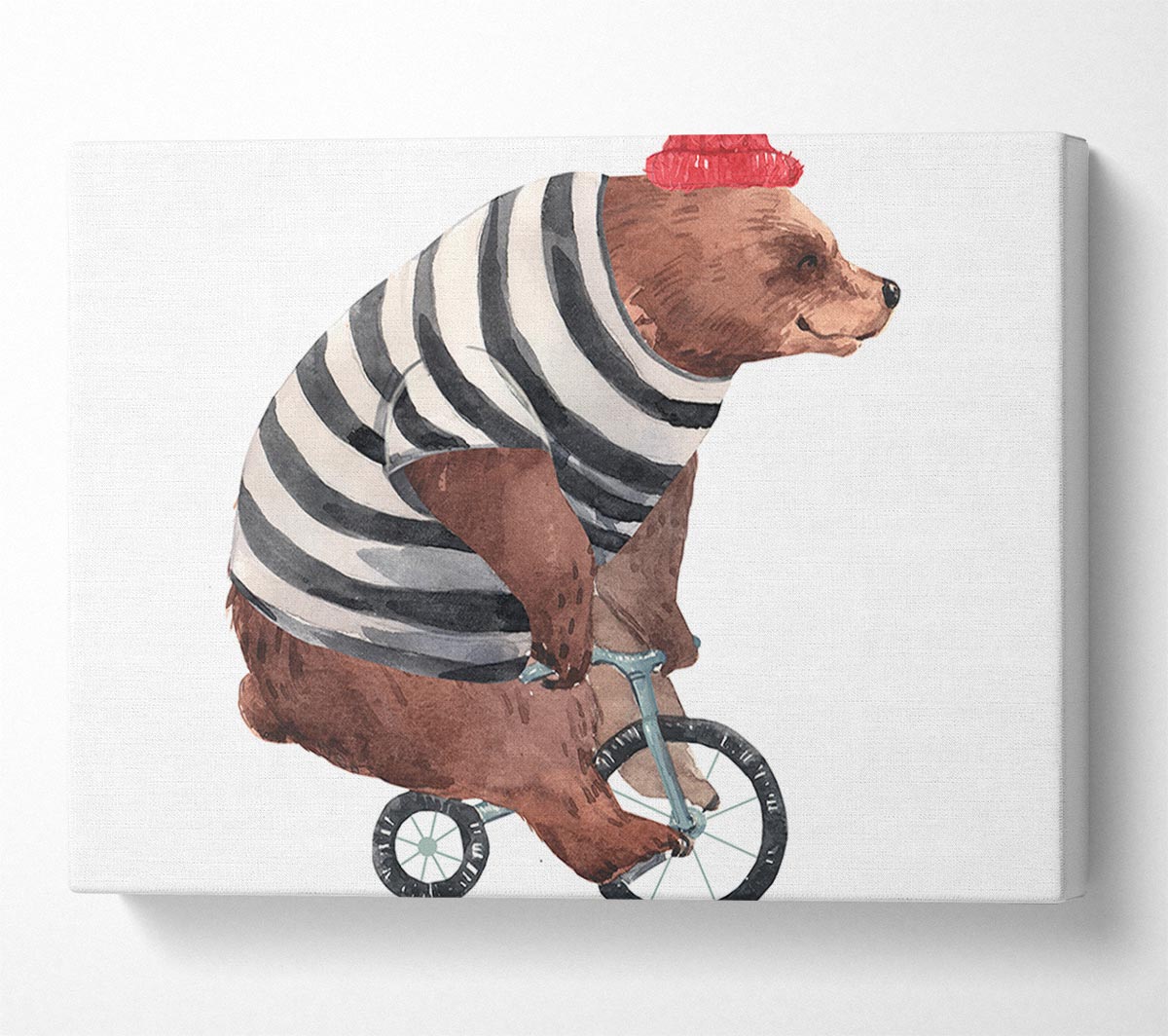 Bear On A Bike