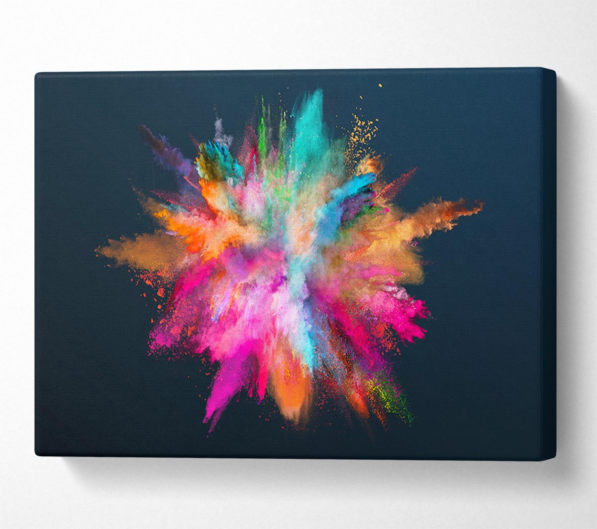 Explosion Of Paint Rainbow