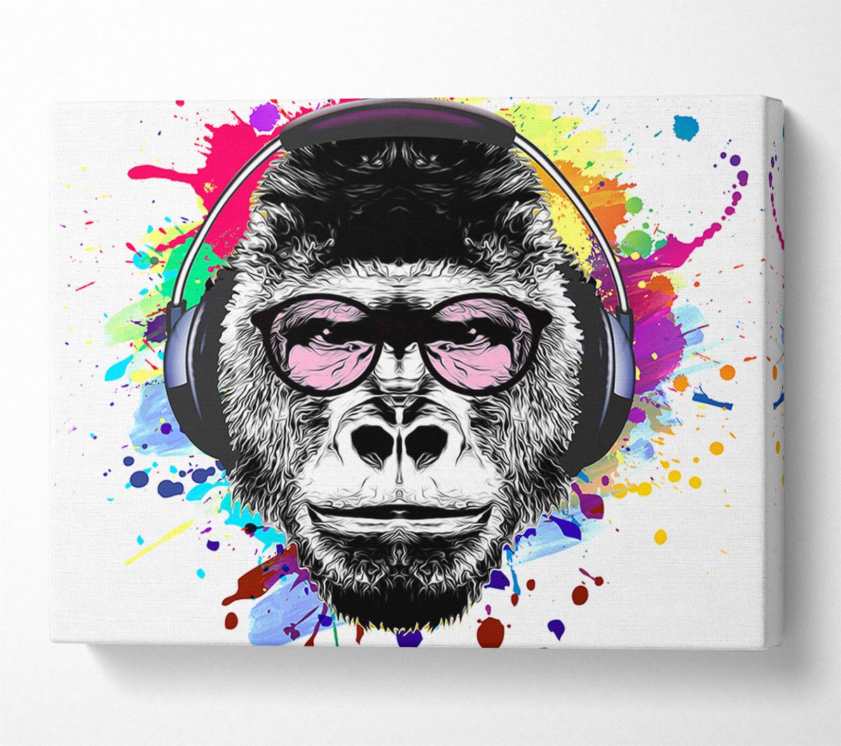 Gorilla Glasses Paint Splatter