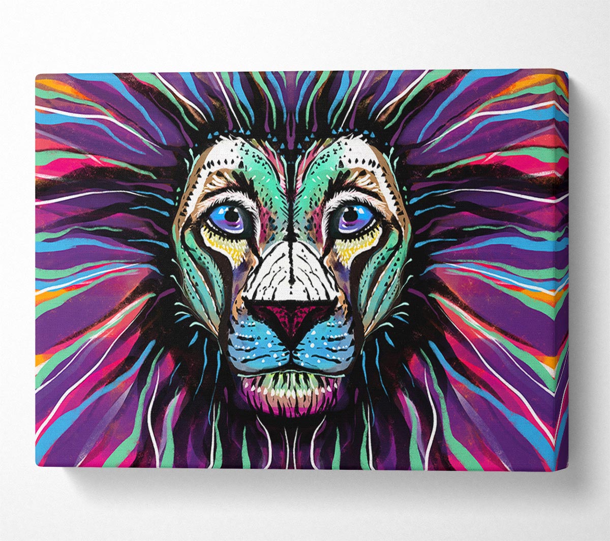 The Lion Rainbow Face