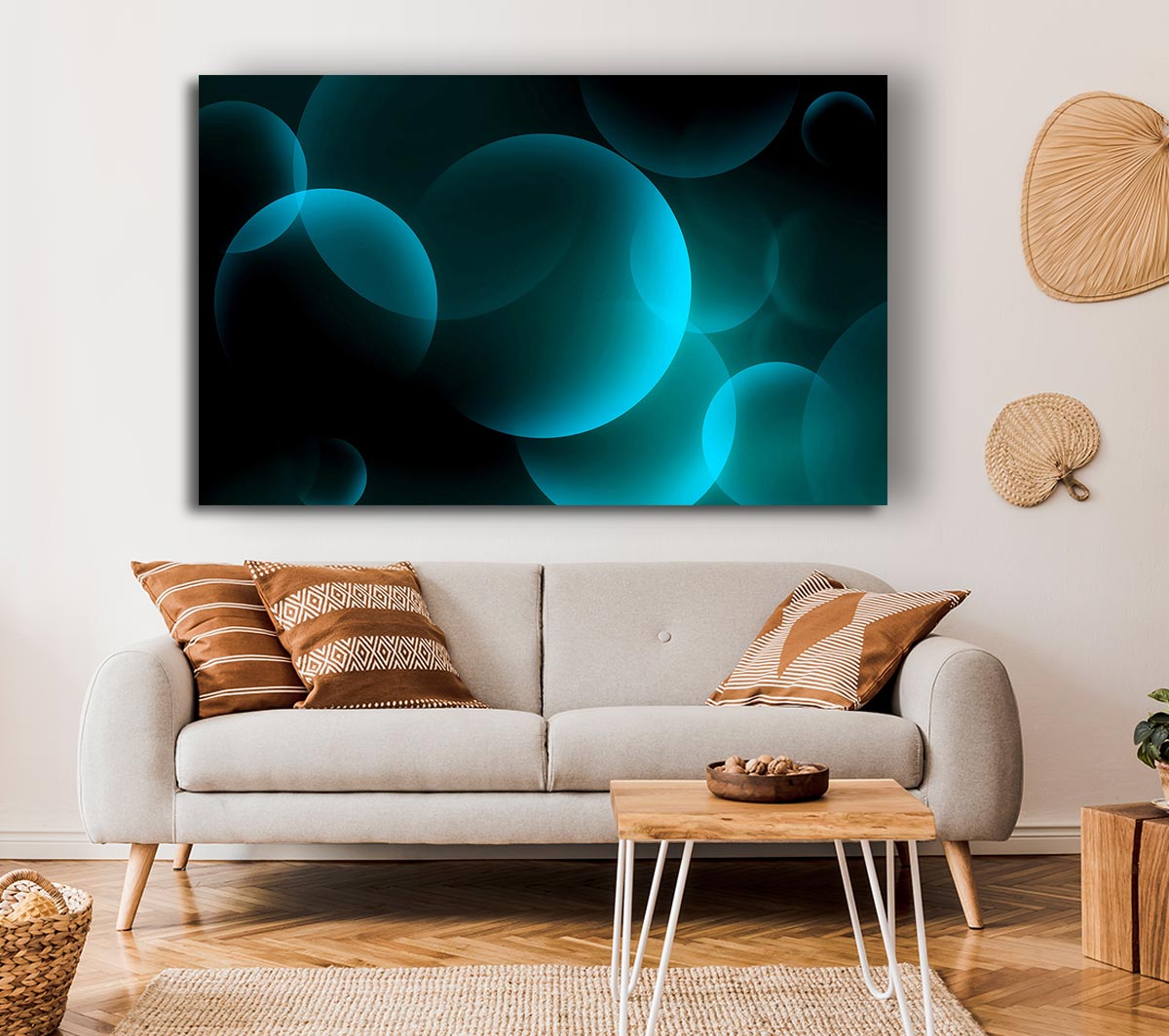 Turquoise Big Bubbles