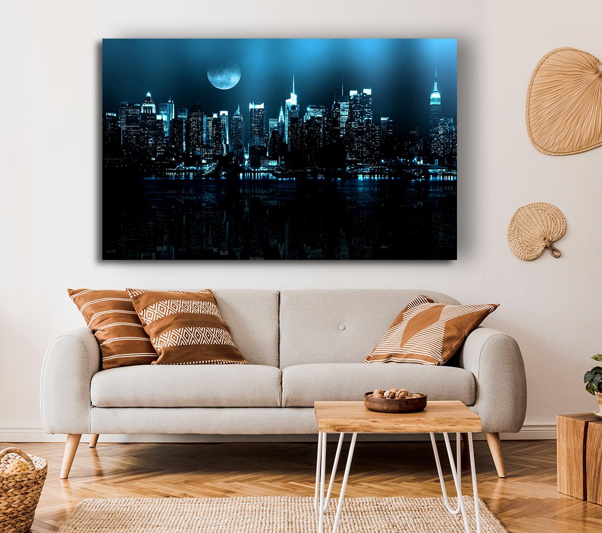New York City Blue Moon Nights