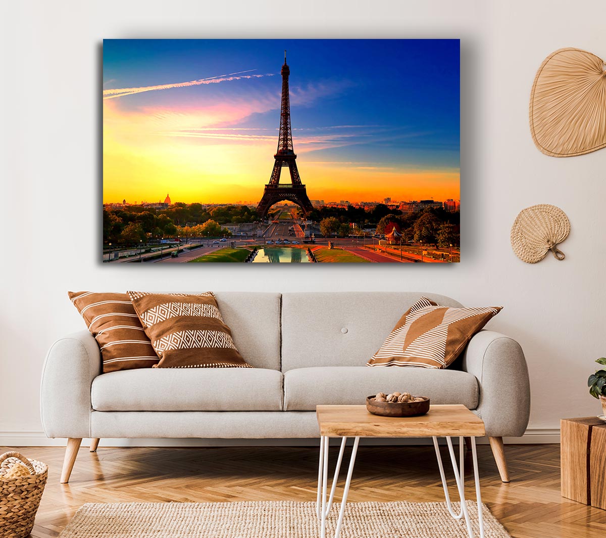 Eiffel Tower At Sunrise