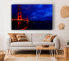 Golden Gate Bridge Red Lights