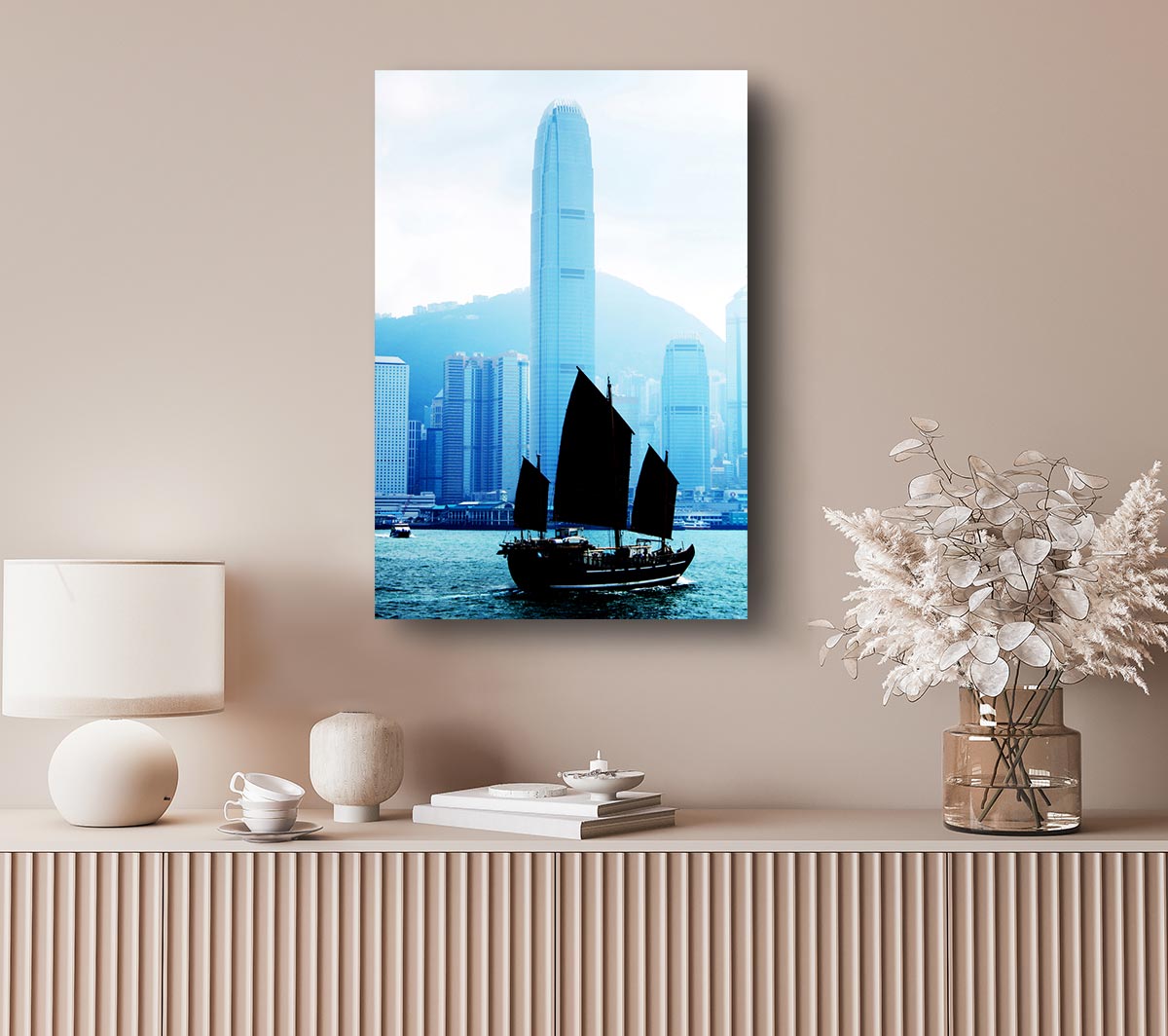 Hong Kong Harbour Morning Mist